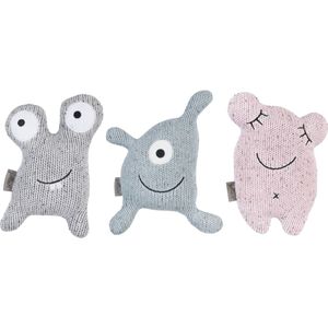 Jollein - Confetti Monster Knuffel - 3 Stuks