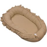 MamaLoes Soft Cotton Ruffle Nougat Babynest ML020112