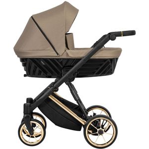Kunert - Ivento Premium Gold - Kinderwagen - Caramel Macchiato - Bamboe Materiaal