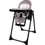 Ding Laze Kinderstoel - Grijs - Inklapbaar - Incl. tafelblad en veiligheidsriempje