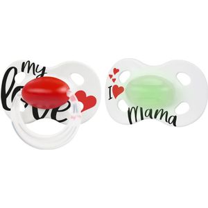 Medela Baby Day & Night 18m+ Signature Love/Mama Duo Fopspeen 101042537