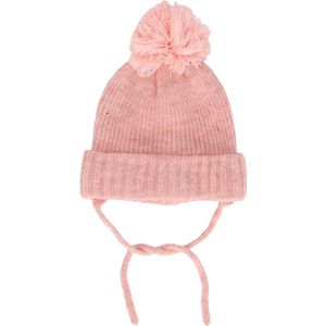 Sarlini Baby Girls Light Pink 0-6mnd Knit Muts 000436-30009