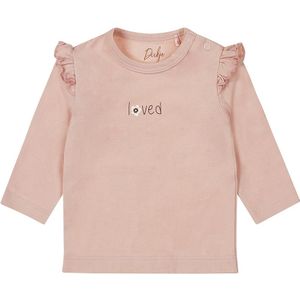 Dirkje Organic Dusty Pink Maat 50 Loved T-Shirt Lange Mouw WN1214 NOOS