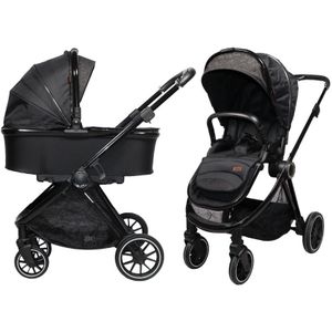 Ding Fenix Black/Black Kinderwagen DI-191701