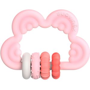 Suavinex Teethers & Rattles Pink Stap 3 Silicone Bijtspeeltje SXZBER079556