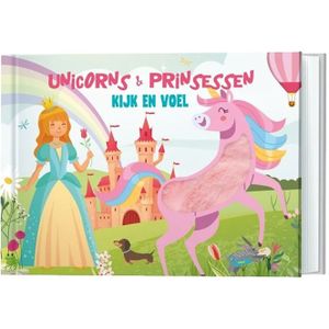 Lantaarn Unicorns & Prinsessen Kijk- en Voelboek
