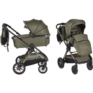 Cangaroo iClick Green 2-in-1 Kinderwagen Incl. Adapter 110916