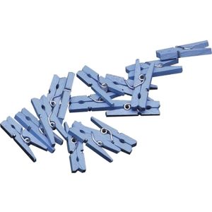 Jep-Party Blauw 20 Stuks Mini Knijpers 420212