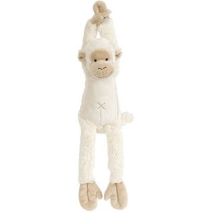 Happy Horse Aap Mickey Muziekknuffel - Wit - Baby Cadeau