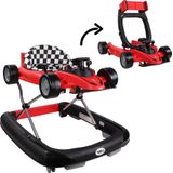 Tryco F1 Racer Red 2-in-1 Loopstoel en Loopwagen TR-362702