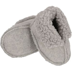 Apollo Baby Booties Light Grey Knit Giftbox Slofjes 163900002