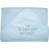 Petit Villain Ik Ben Een Prinsje! Blauw Badcape