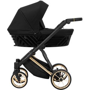 Kunert Ivento Premium Gold Deep Black 2-in-1 Kinderwagen IVE-12-GOLD