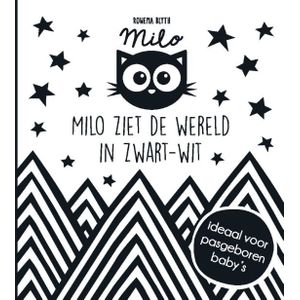 Milo Ziet de Wereld in Zwart-Wit Kartonboekje 2876