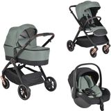 Cangaroo Macan Green 3-in-1 Kinderwagen Incl. i-Size Autostoel