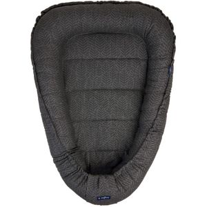 Zaffiro Graphite Leaves Babynest 0985