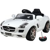 Eco Toys Mercedes SLS Wit Elektrische Kinderauto CLB-681r