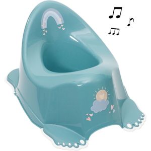 Tega Baby Meteo Turquoise Anti-slip Potje met Muziek PO-079-165