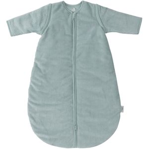 Jollein Baby Slaapzak Winter Met Afritsbare Mouw 70cm Rond Rib Sea Green Winterslaapzak