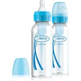 Dr Brown's Options+ Anti-colic Blauw 2-pack Smalle Hals Fles 250 ml SB82405-ESX