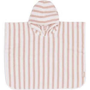 Jollein Stripe Wild Rose Terry Poncho 533-550-67099