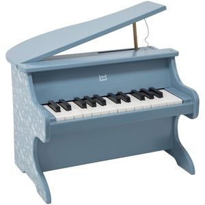 Label Label Blauw Houten Piano LLWT-04465