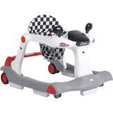 Cangaroo Chess 2-in-1 Rood Loopstoel 108886