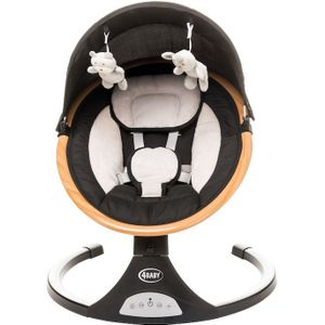 4Baby Rock 'n Relax XXIV Black Swing Babyschommel 9401 71 00