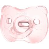 Medela Baby Soft Silicone 0-6m Soft Pink Fopspeen 101042509