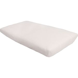 MamaLoes Wit Molton 60 x 120 cm Waterproof Matrasbeschermer