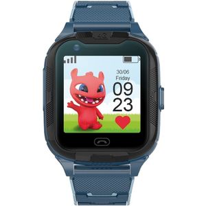Maxlife Blauw GPS Wifi 4G Kinder Smartwatch MXKW-350-Blue