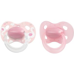 Medela Baby Original 6-18m Powdery Pink Duo Fopspeen 101042598