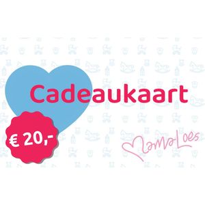 MamaLoes Cadeaukaart t.w.v. 20,-