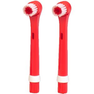 Paw Patrol - Opzetstukjes voor Elektrische Tandenborstel - Rood - 2 Stuks