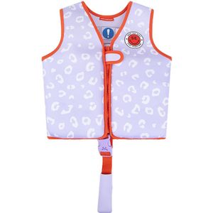 Swim Essentials Lila Luipaard 18-30 kg Zwemvest