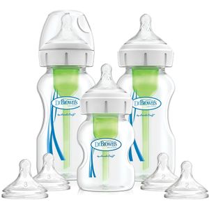 Dr Brown's Options+ Anti-colic Brede Hals Starterset WB03606-INTLX +