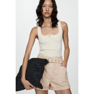 Korte Broek Short Beige