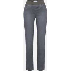 Raphaela by Brax - Damesjeans - Blauw - Katoenmix - Recht Model - Elastische Band