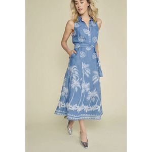Kleed Lang Blauw