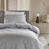 Bettwäsche Damai Organic Ebba Grey Renforcé-155 x 220 cm