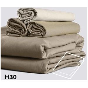 Spannbettlaken Dommelin Fuchsia (Satin 300TC)-200 x 200 cm
