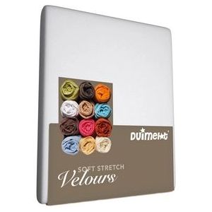 Hoeslaken Duimelot Kinder Silver (Velours)-60/70 x 120/140/150 cm