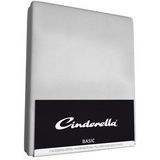 Spannbettlaken Cinderella Light Grey (Satin)-180 x 200 cm