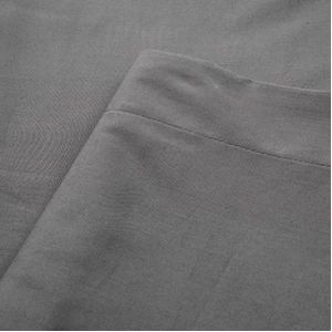 Laken Kayori Shizu Anthrazit (Perkal)-240 x 280 cm (2-persoons)