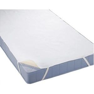 Wasserundurchlässige Molton-Matratzenauflage Biberna Silver Protect 3-lagig-140 x 200 cm