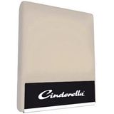 Topper Spannbettlaken Cinderella Taupe (Baumwolle)-90 x 200 cm