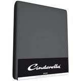 Spannbettlaken Cinderella Anthrazit (Baumwolle)-80 x 200 cm