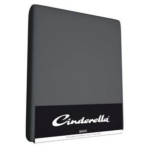 Spannbettlaken Cinderella Anthrazit (Baumwolle)-80 x 200 cm