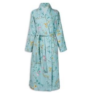 Bademantel Pip Studio Les Fleurs Blue Damen-XXL