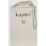 Topper Spannbettlaken Kayori Shizu Sand (Perkal)-80/90 x 200 cm